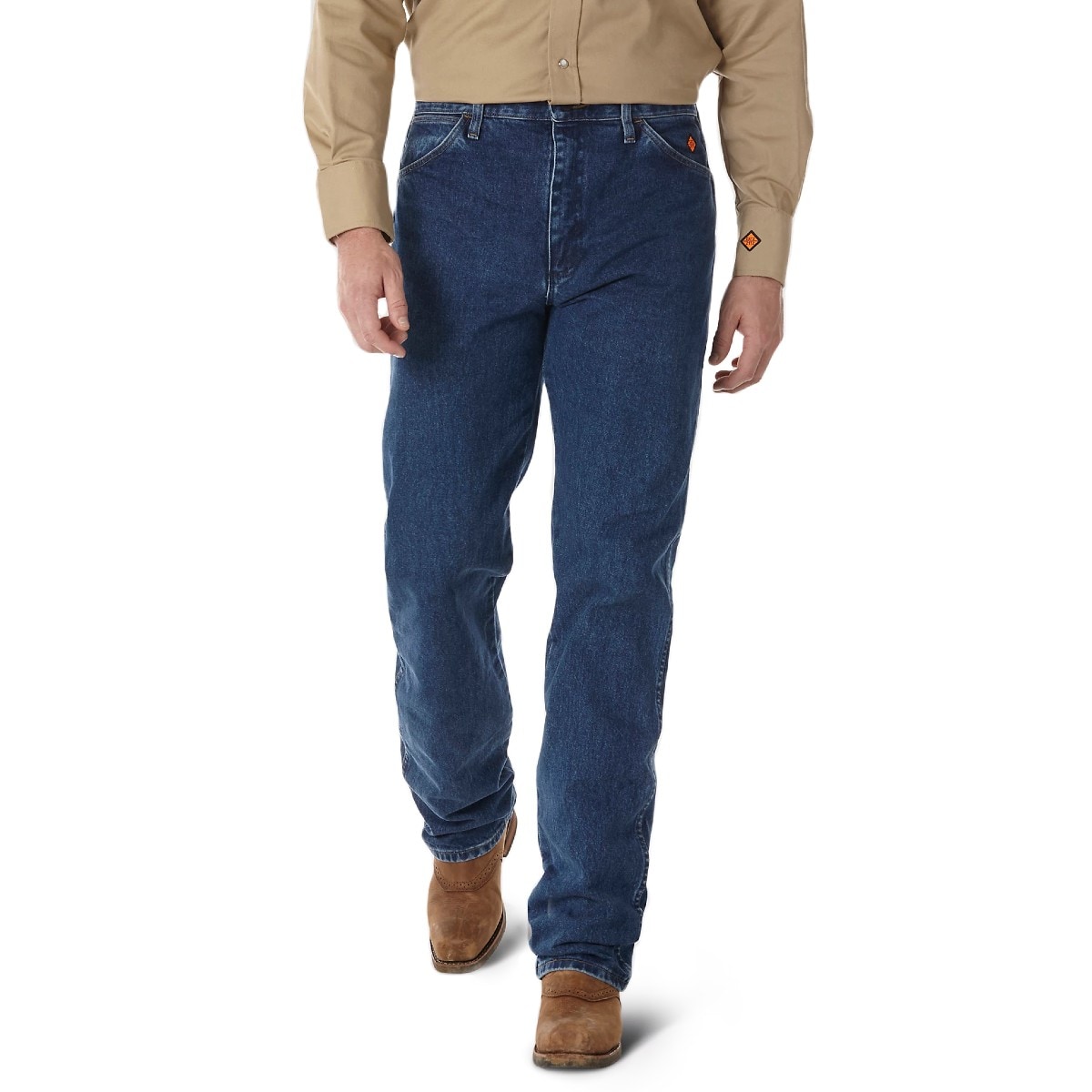 Wrangler Original Fit FR Jean in Stonewash